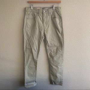 Levi’s 522 Men’s Slim Taper Pants - Khaki - 30x30